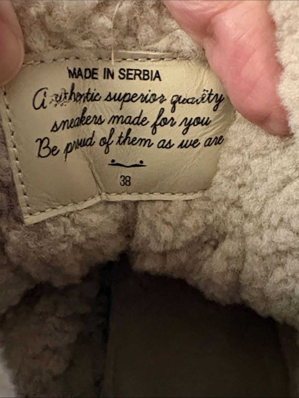 NWT VOILE BLANCHE Pan Genuine Shearling Lined Bootie in Brown - Picture 13 of 16